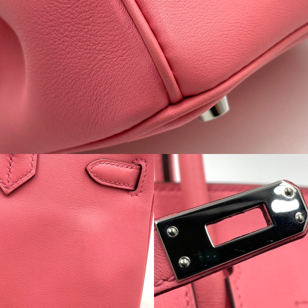HERMES エルメス ハンドバッグ バーキン25 内縫い 鞄 かばん D刻印 スイフト ピンク ゴールド金具 レディース 2019年【中古品】