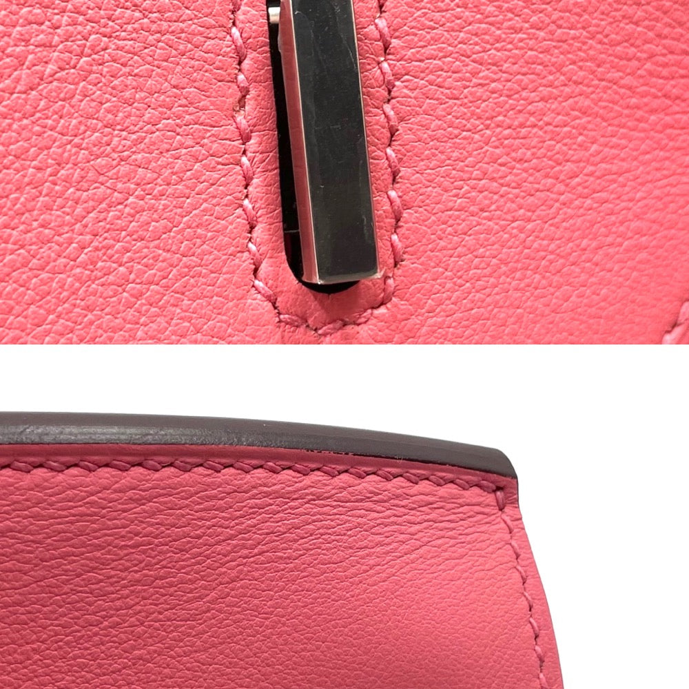 HERMES エルメス ハンドバッグ バーキン25 内縫い 鞄 かばん D刻印 スイフト ピンク ゴールド金具 レディース 2019年【中古品】