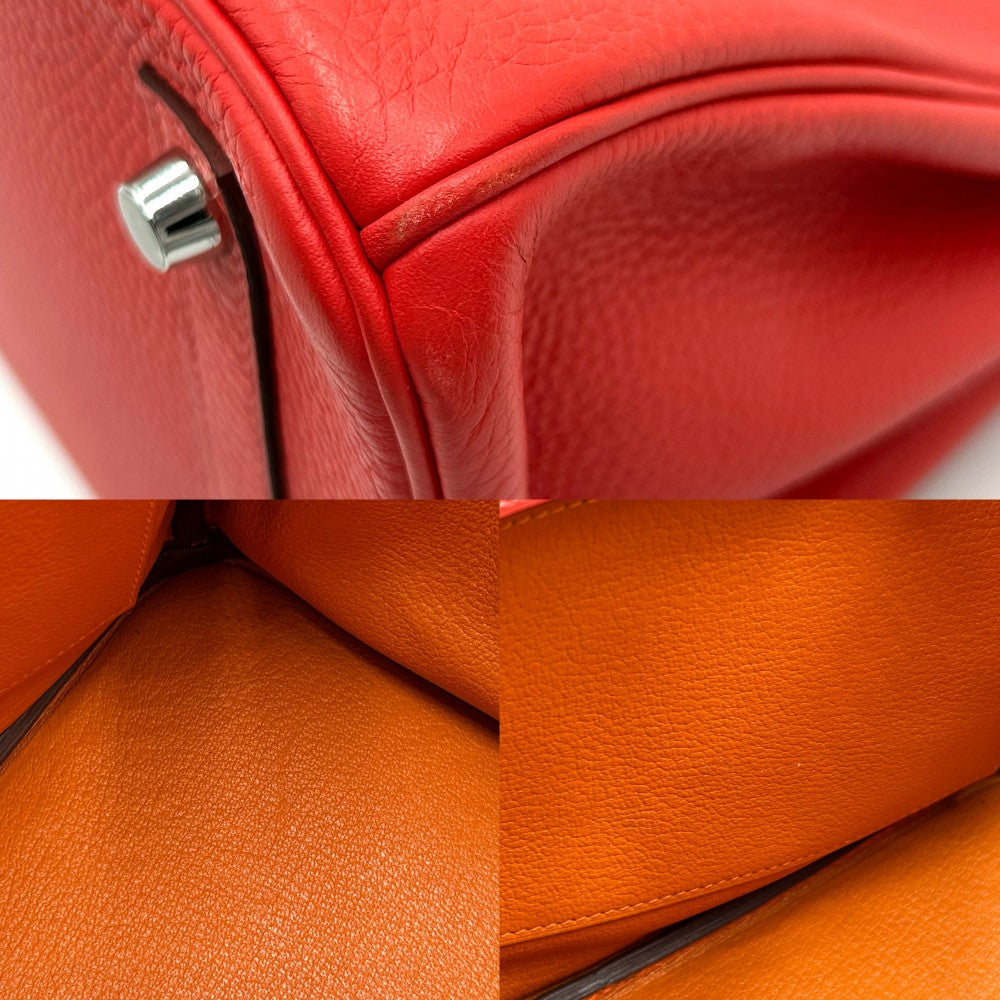 【開店SALE】 HERMES エルメス ハンドバッグ バーキン30 内縫い 鞄 かばん Z刻印 レザー ピンク系 シルバー金具 レディース 2021年【中古品】
