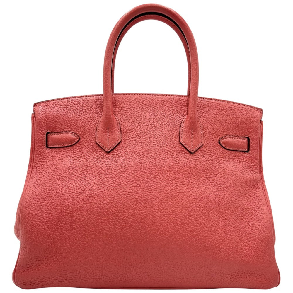 【開店SALE】 HERMES エルメス ハンドバッグ バーキン30 内縫い 鞄 かばん Z刻印 レザー ピンク系 シルバー金具 レディース 2021年【中古品】