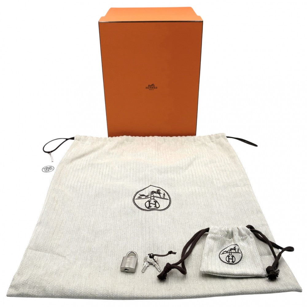 HERMES エルメス ハンドバッグ ピコタンロックPM 鞄 かばん W トリヨン レッド系 シルバー金具 レディース 2024年【中古品】
