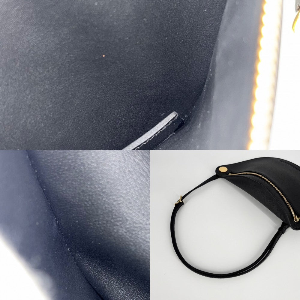 【開店SALE】 HERMES エルメス ショルダーバッグ プティットコース ポシェット 本革 B ヴォーエプソン ブラック 黒 ゴールド金具 レディース 2023年【中古品】