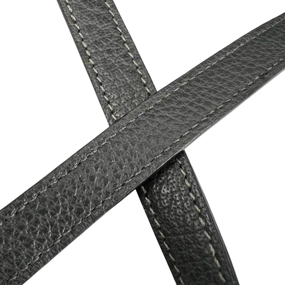 HERMES エルメス ハンドバッグ カバナ トートバッグ □F刻印 トリヨン グレー シルバー金具 レディース 2002年【中古品】