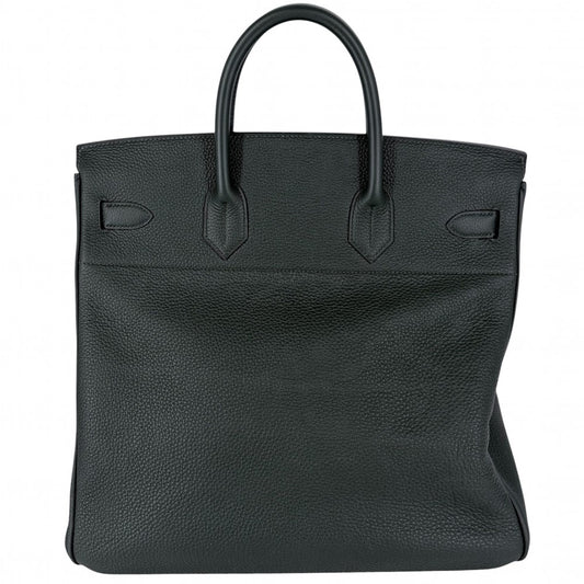 HERMES エルメス ハンドバッグ オータクロア40 2022年 鞄 かばん U刻印 トリヨン ダークグリーン シルバー金具 メンズ 2022年【中古品】