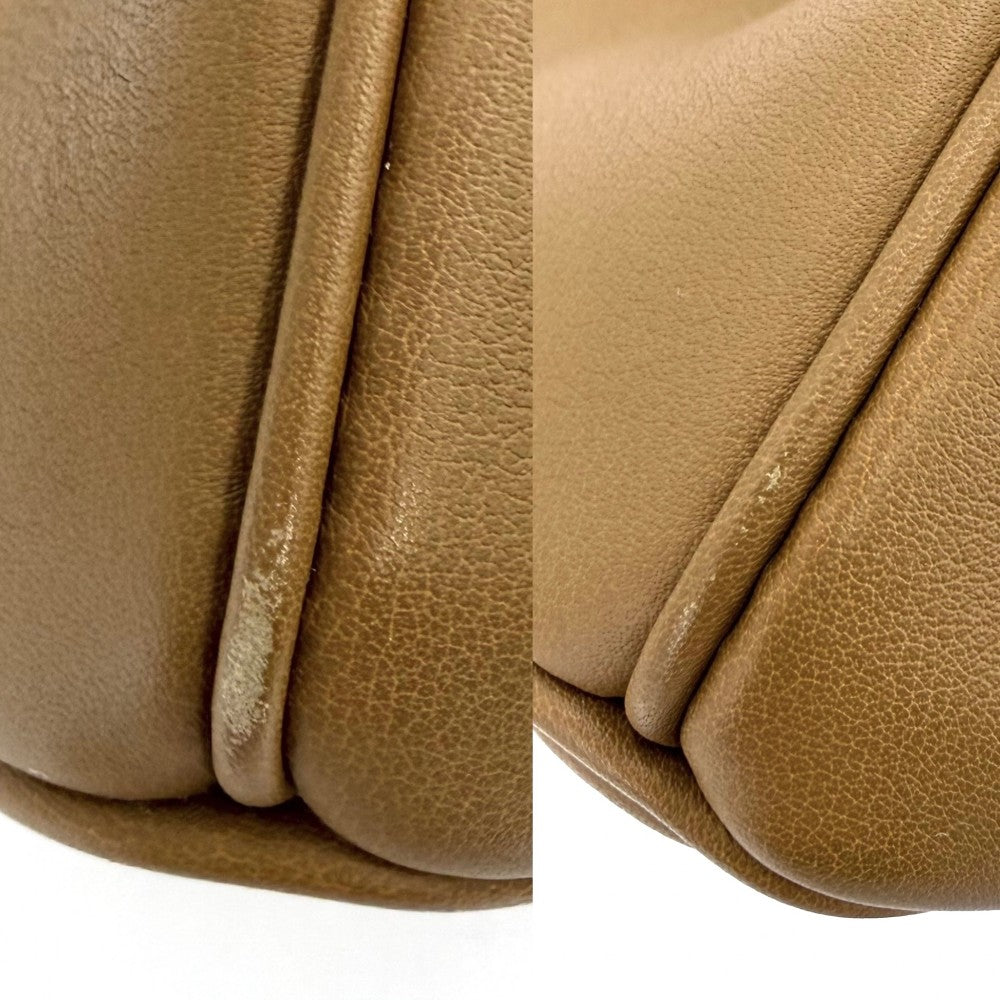 HERMES エルメス ハンドバッグ バーキン25 内縫い D刻印 レザー ブラウン 茶 ゴールド金具 レディース 2019年【中古品】