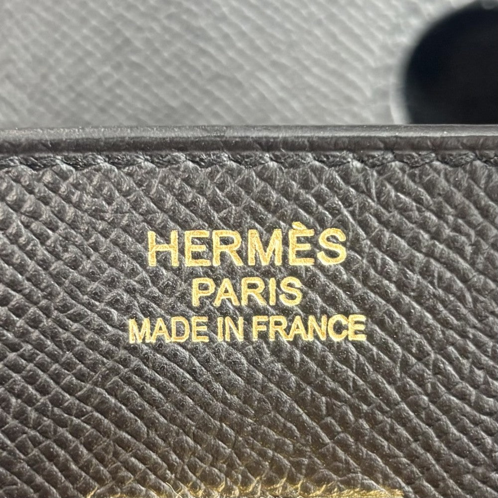 HERMES エルメス ハンドバッグ バーキン35 内縫い D刻印 レザー ブラック 黒 ゴールド金具 レディース 2019年【中古品】