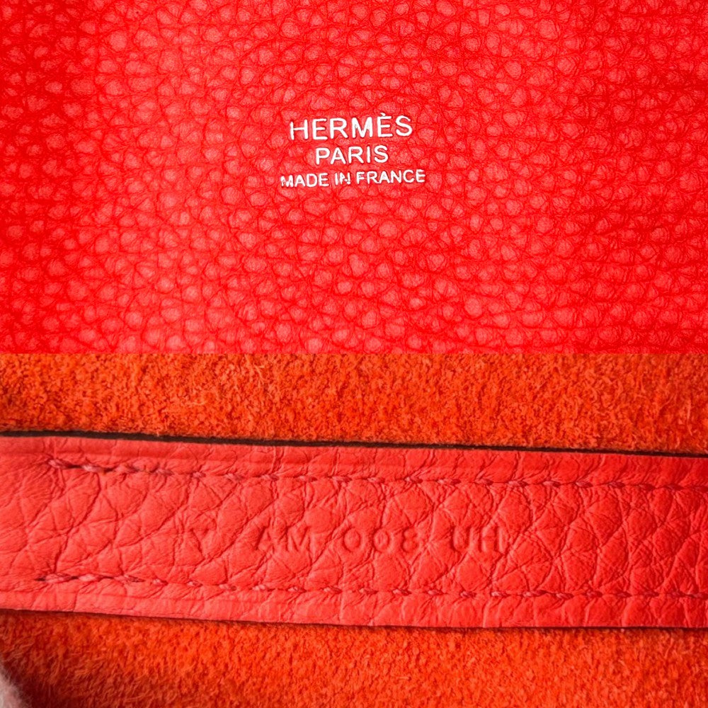 【開店SALE】 HERMES エルメス ハンドバッグ ピコタンロックPM 鞄 かばん Y刻印 トリヨン レッド系 シルバー金具 レディース 2020年【中古品】