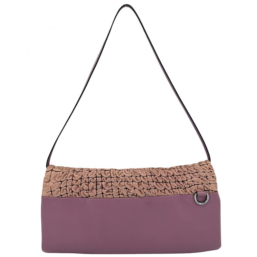 CELINE セリーヌ ハンドバッグ ワンハンドバッグ レザー ピンク シルバー金具 レディース【中古品】