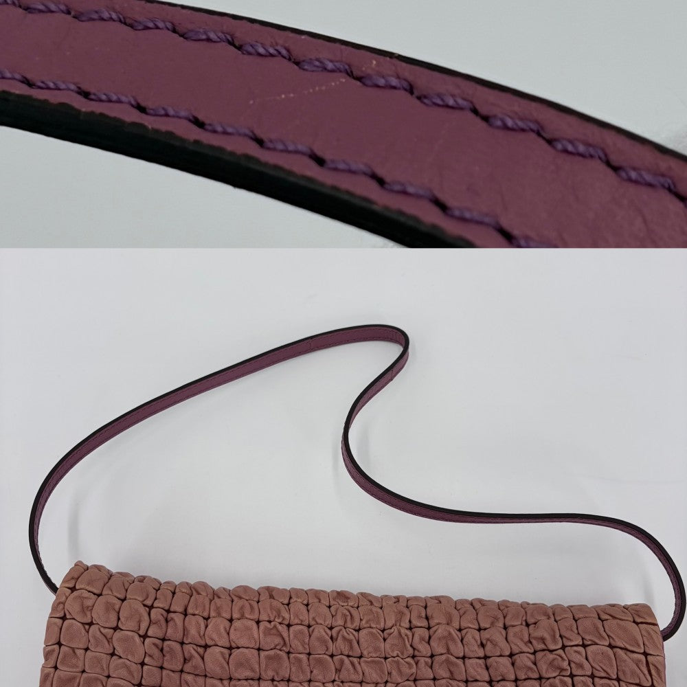 CELINE セリーヌ ハンドバッグ ワンハンドバッグ レザー ピンク シルバー金具 レディース【中古品】