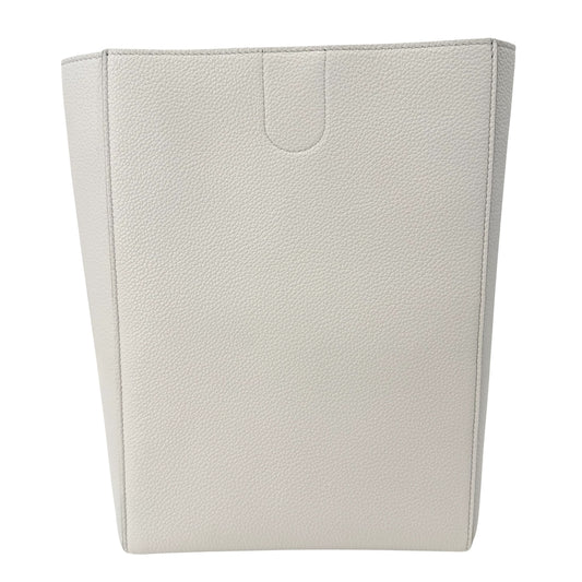 CELINE セリーヌ ショルダーバッグ サングル バケット ワンショルダー かばん 鞄 レザー ホワイト 白 ゴールド金具 レディース【中古品】