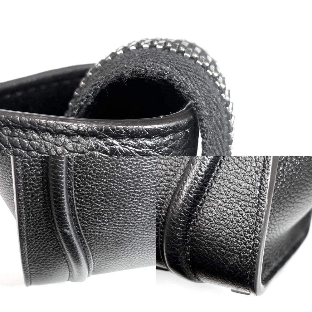 【開店SALE】 CELINE セリーヌ ハンドバッグ ラゲージ マイクロショッパー 189793DRU.38NO レザー ブラック 黒 シルバー金具 レディース【中古品】