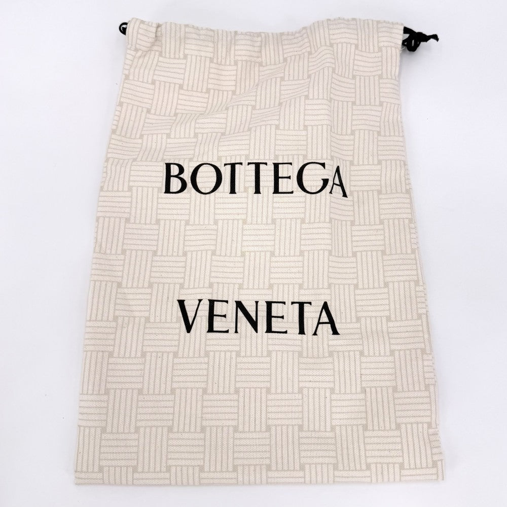 BOTTEGAVENETA ボッテガヴェネタ 2WAY イントレチャート ゲッタウェイ フォンポーチ ミニハンドバッグ ショルダーバッグ 826829 レザー ブラック 黒 シルバー金具 ユニセックス【中古品】