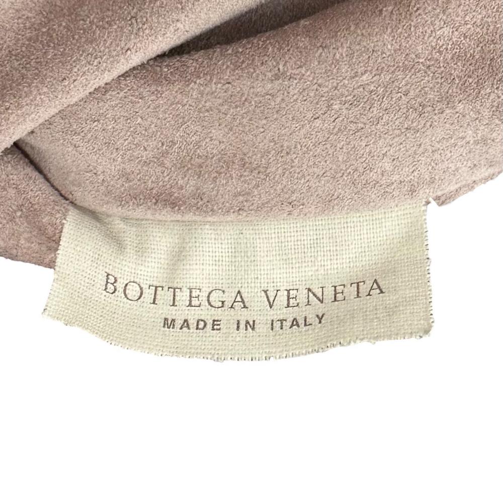 BOTTEGAVENETA ボッテガヴェネタ ハンドバッグ イントレチャート ワンショルダー 169850 ラムスキン ダークブラウン ゴールド金具 レディース【中古品】