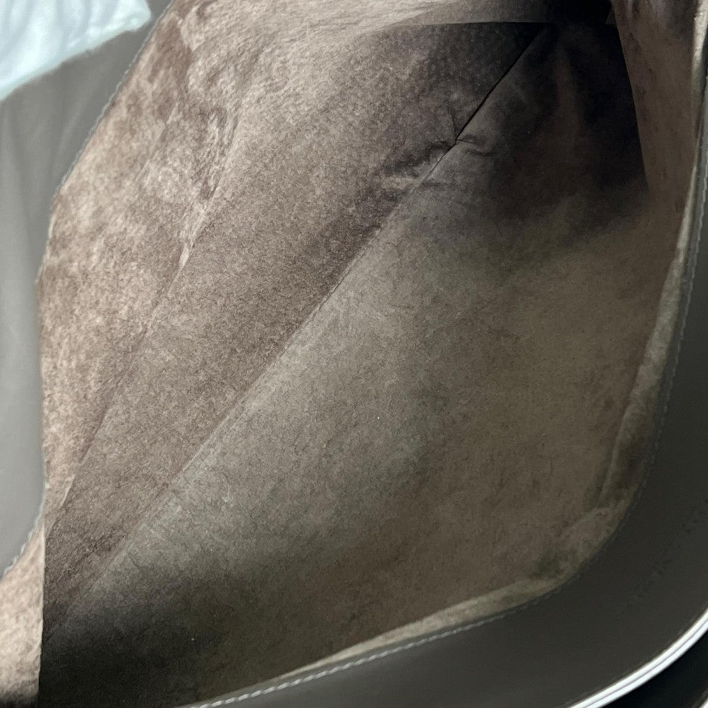 BOTTEGAVENETA ボッテガヴェネタ ハンドバッグ ローマ 171265 レザー グレー その他金具 レディース【中古品】