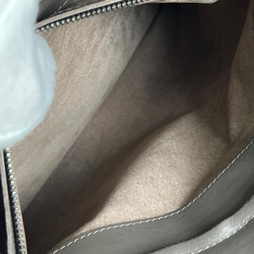 BOTTEGAVENETA ボッテガヴェネタ ハンドバッグ ローマ 171265 レザー グレー その他金具 レディース【中古品】