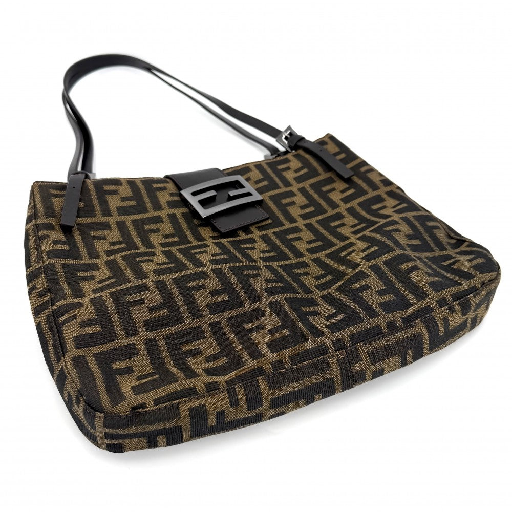 オリジナルファッション - FENDI ズッカ キャンバス レザー