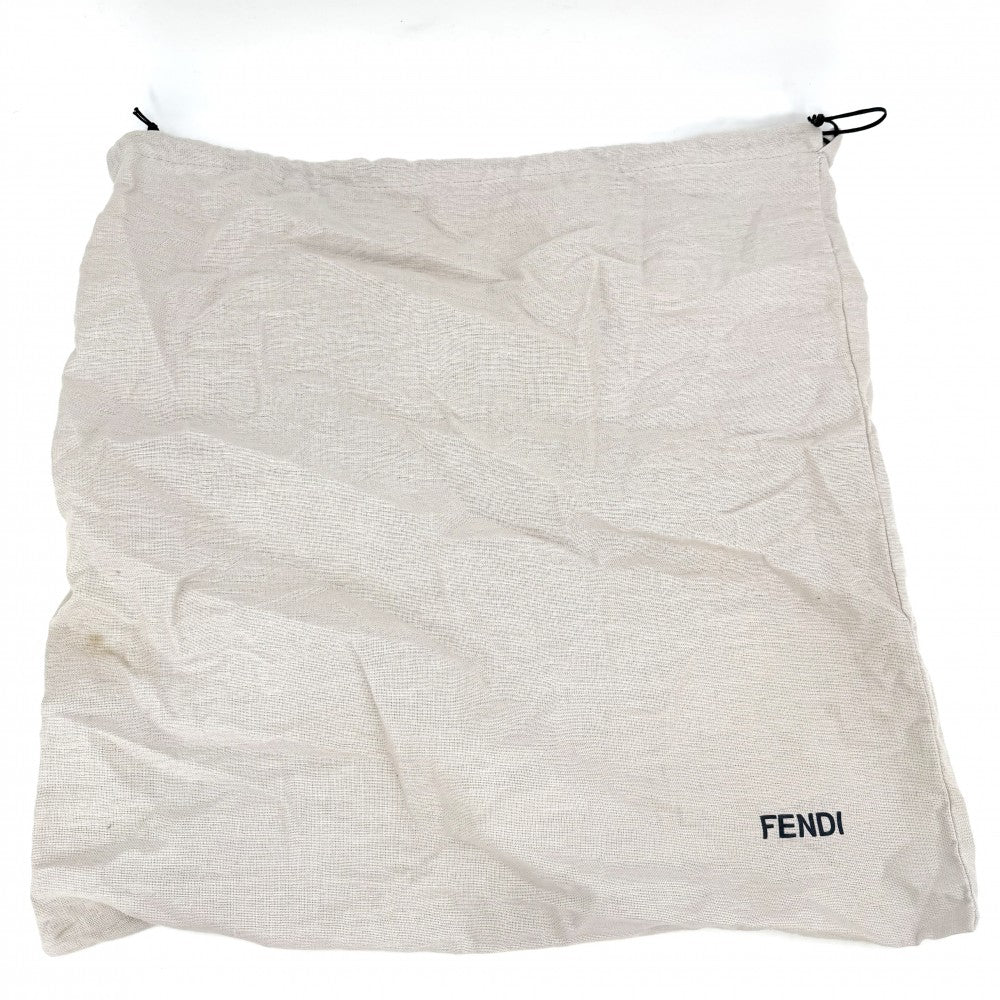 FENDI フェンディ ハンドバッグ ミア ズッカ マンマバケット Mamma Bucket 8BR614 キャンバス レザー ゴールド ゴールド金具 レディース【中古品】
