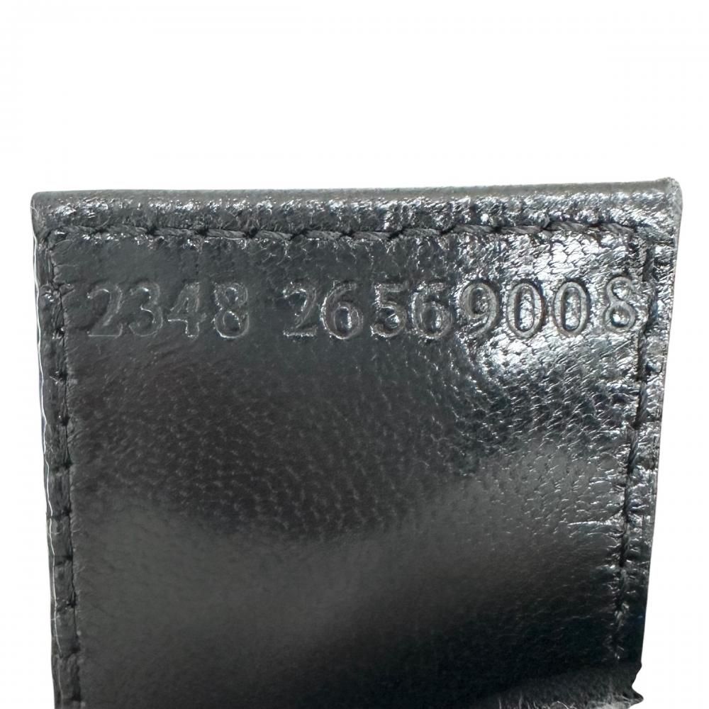 FENDI フェンディ ショルダーバッグ マンマバゲット ワンショルダー FFロゴ 2348-26569008 コットンジャージー ブラック 黒 シルバー金具 レディース【中古品】