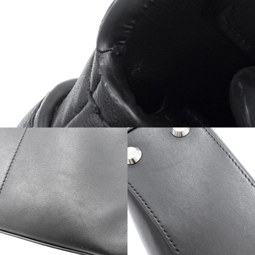 BALENCIAGA バレンシアガ 2WAY ロデオ ミニ ハンドバッグ ショルダーバッグ RODEO 795456 カーフ ブラック 黒 アンティークシルバー金具 レディース【中古品】