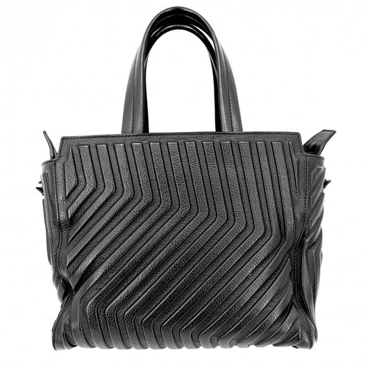 BALENCIAGA バレンシアガ 2WAY カー ジップ スモール ハンドバッグ ショルダーバッグ トートバッグ 715048 レザー ブラック 黒 ブラック金具 レディース【中古品】
