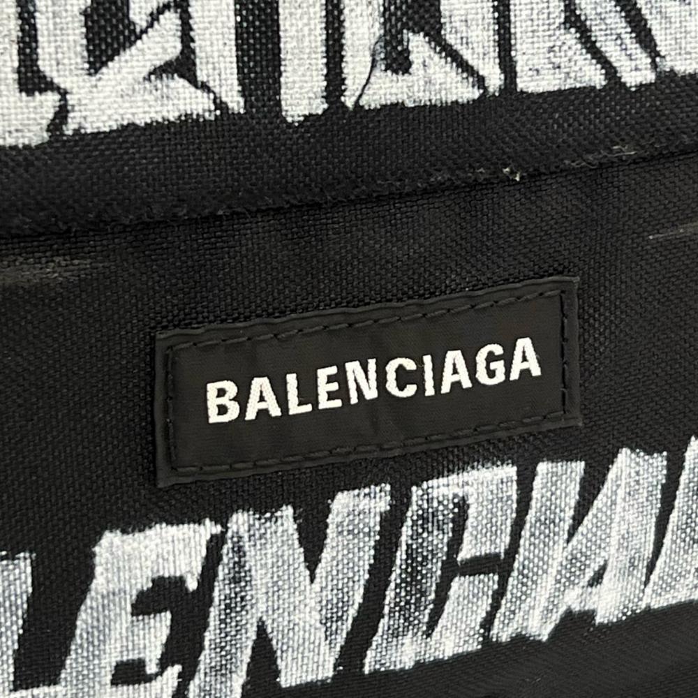BALENCIAGA バレンシアガ リュック エクスプローラー diy metal allover 502221 ナイロン ポリエステル ブラック 黒 ブラック金具 メンズ【中古品】