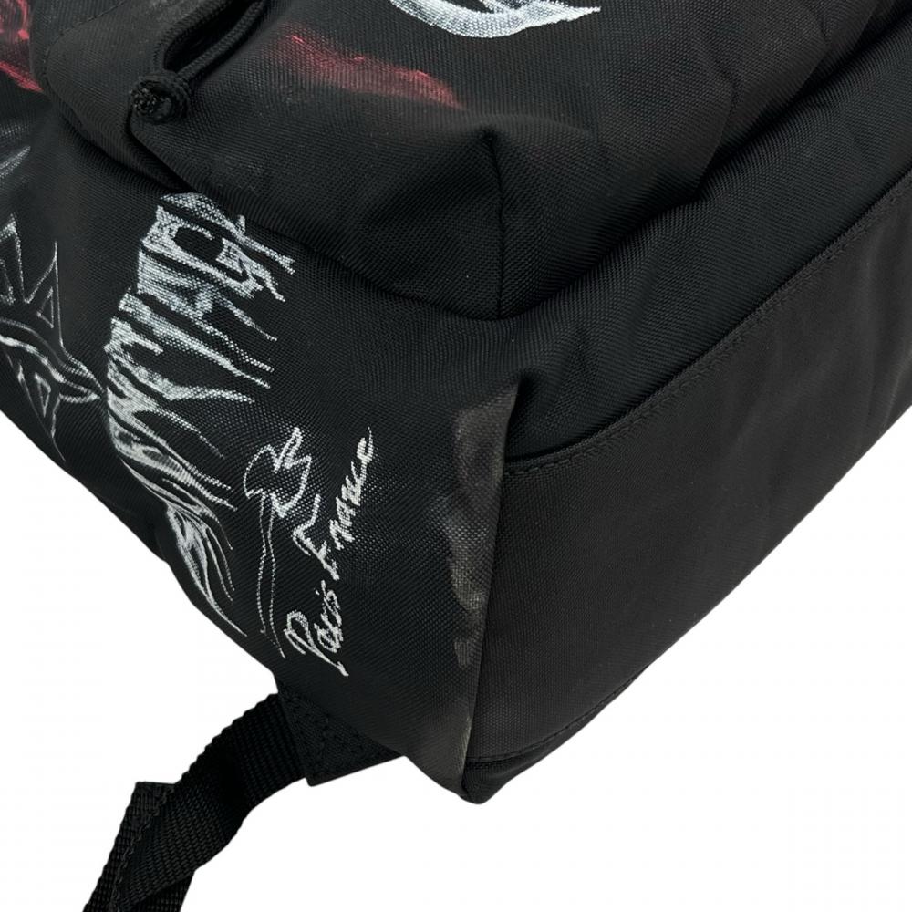BALENCIAGA バレンシアガ リュック エクスプローラー diy metal allover 502221 ナイロン ポリエステル ブラック 黒 ブラック金具 メンズ【中古品】