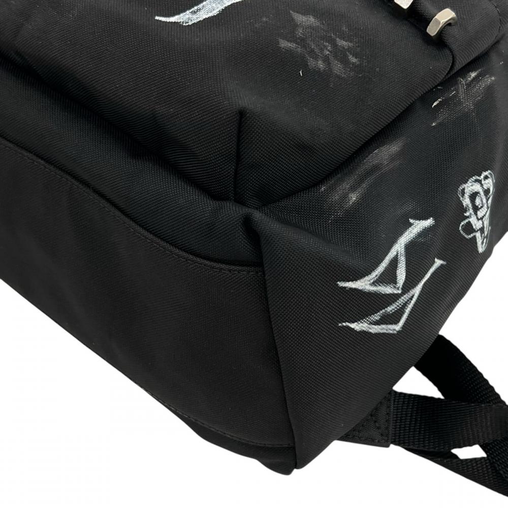 BALENCIAGA バレンシアガ リュック エクスプローラー diy metal allover 502221 ナイロン ポリエステル ブラック 黒 ブラック金具 メンズ【中古品】