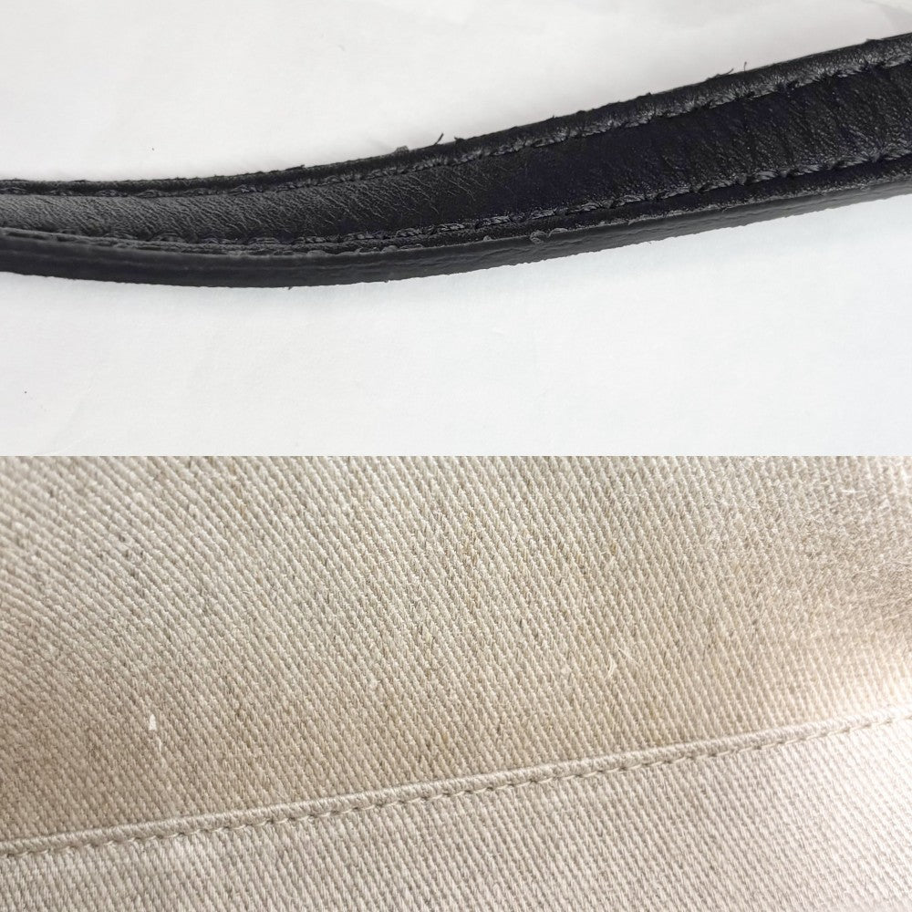 Chloe クロエ 2WAY WOODY　ウッディ ミニ トートバッグ ミニハンドバッグ ショルダーバッグ CHC22AP237 レザー ブラック 黒 レディース【中古品】