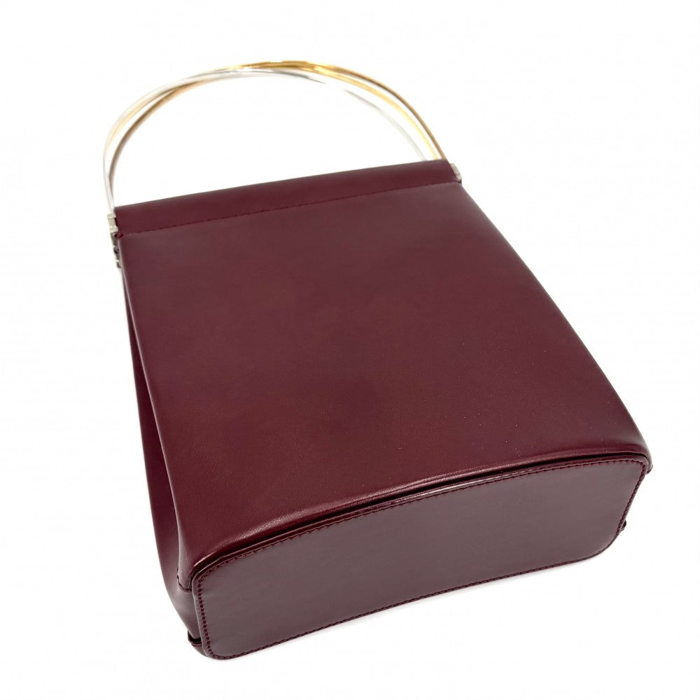 CARTIER カルティエ ハンドバッグ スリーカラー トリニティ レザー