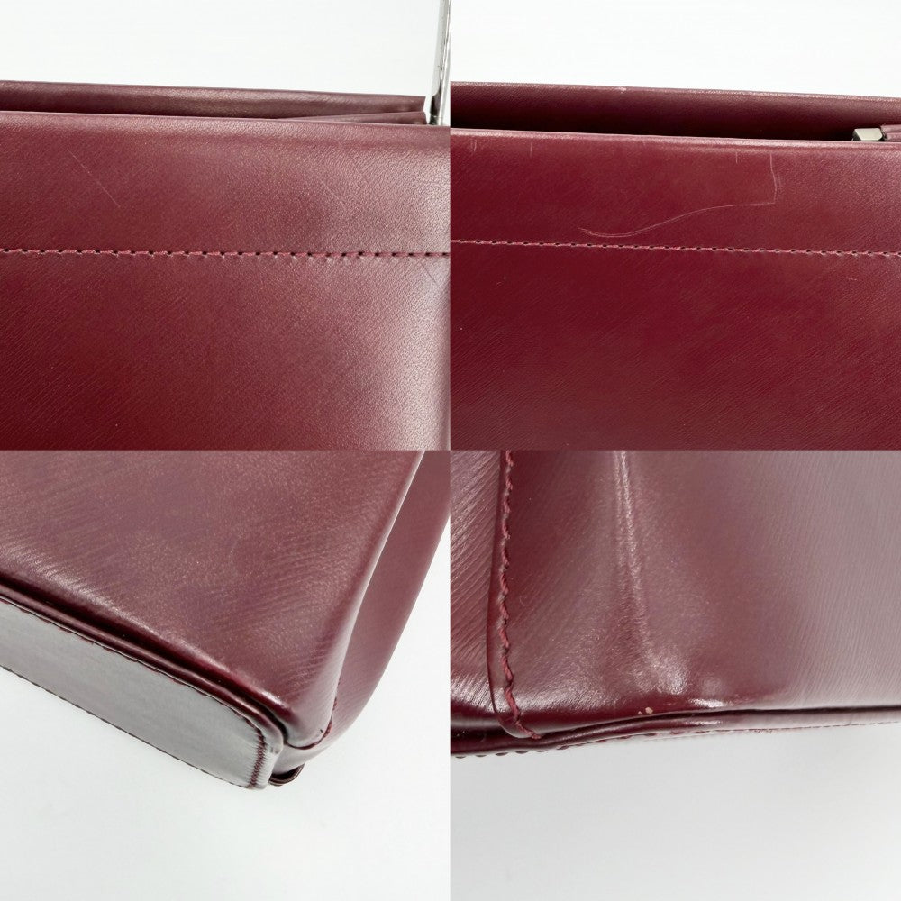 CARTIER カルティエ ハンドバッグ スリーカラー トリニティ レザー