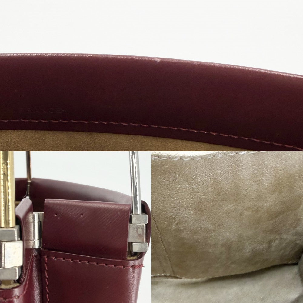 CARTIER カルティエ ハンドバッグ スリーカラー トリニティ レザー