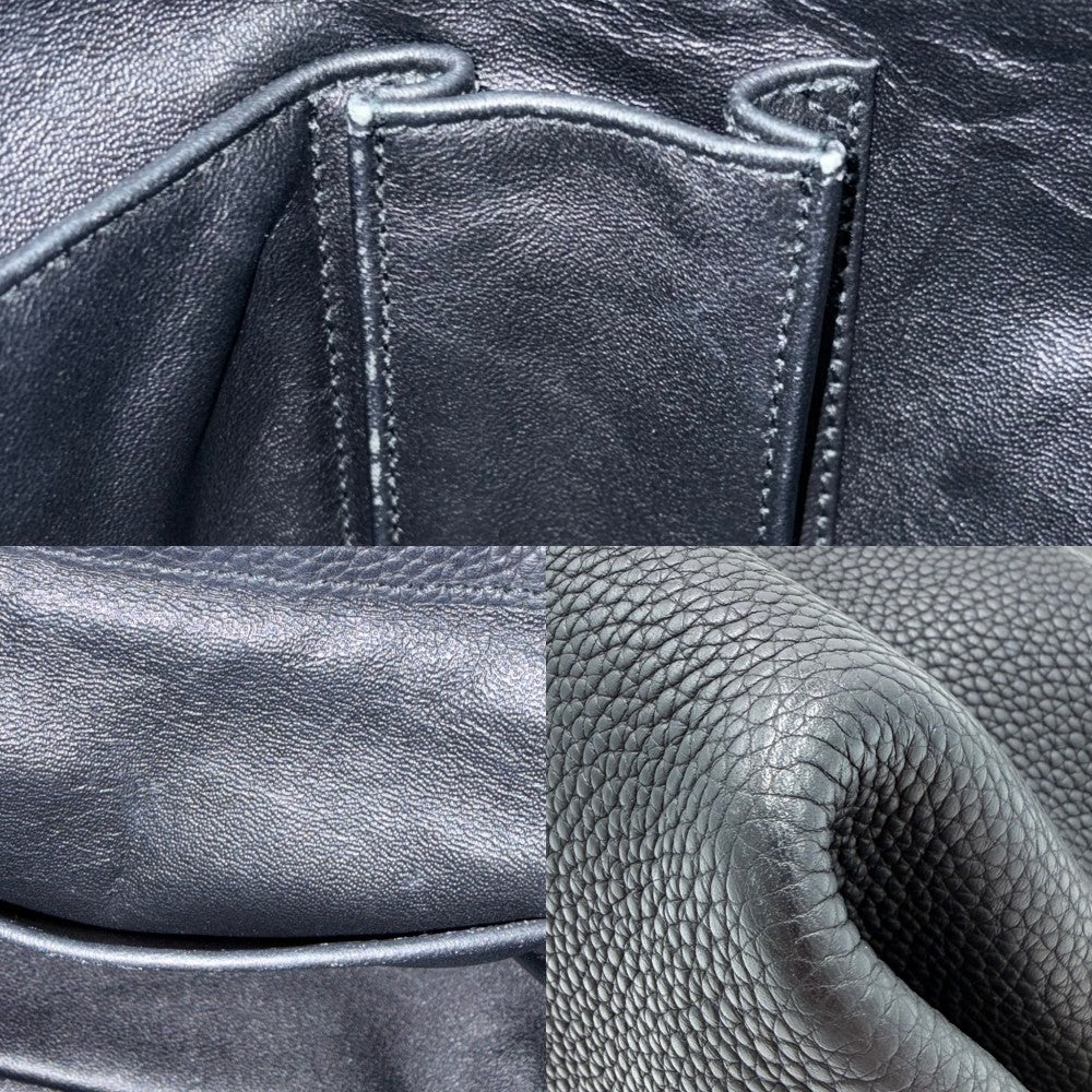 【開店SALE】 Salvatore Ferragamo サルヴァトーレフェラガモ ハンドバッグ ガンチーニ ワンハンドバッグ レザー ブラック 黒 ゴールド金具 レディース【中古品】
