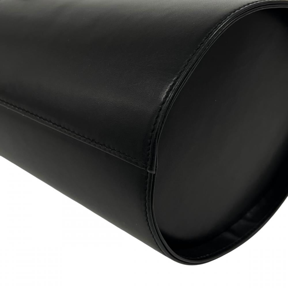 Salvatore Ferragamo サルヴァトーレフェラガモ ハンドバッグ ヴァラ バケツバッグ BA214180 レザー ブラック 黒 ゴールド金具 レディース【中古品】