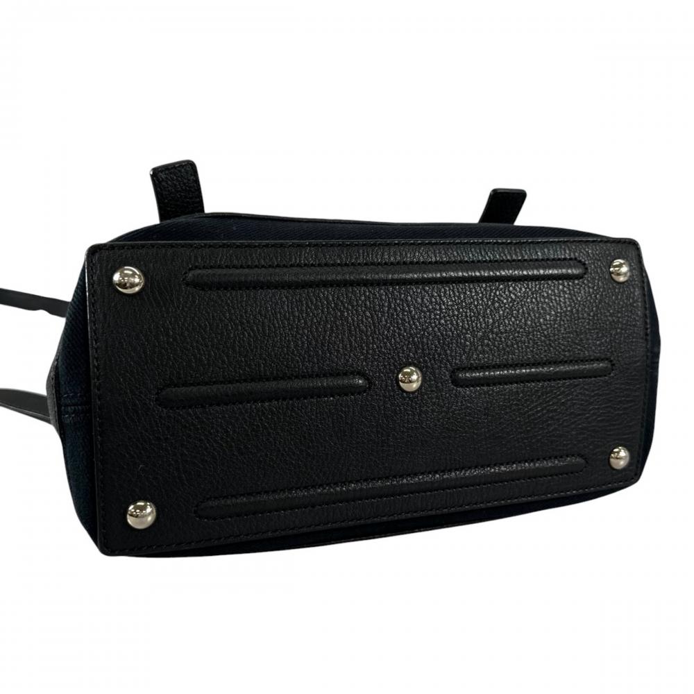 SAINT LAURENT サンローラン ショルダーバッグ ミューズトゥミニ 2WAY レザー ブラック 黒 シルバー金具 レディース【中古品】