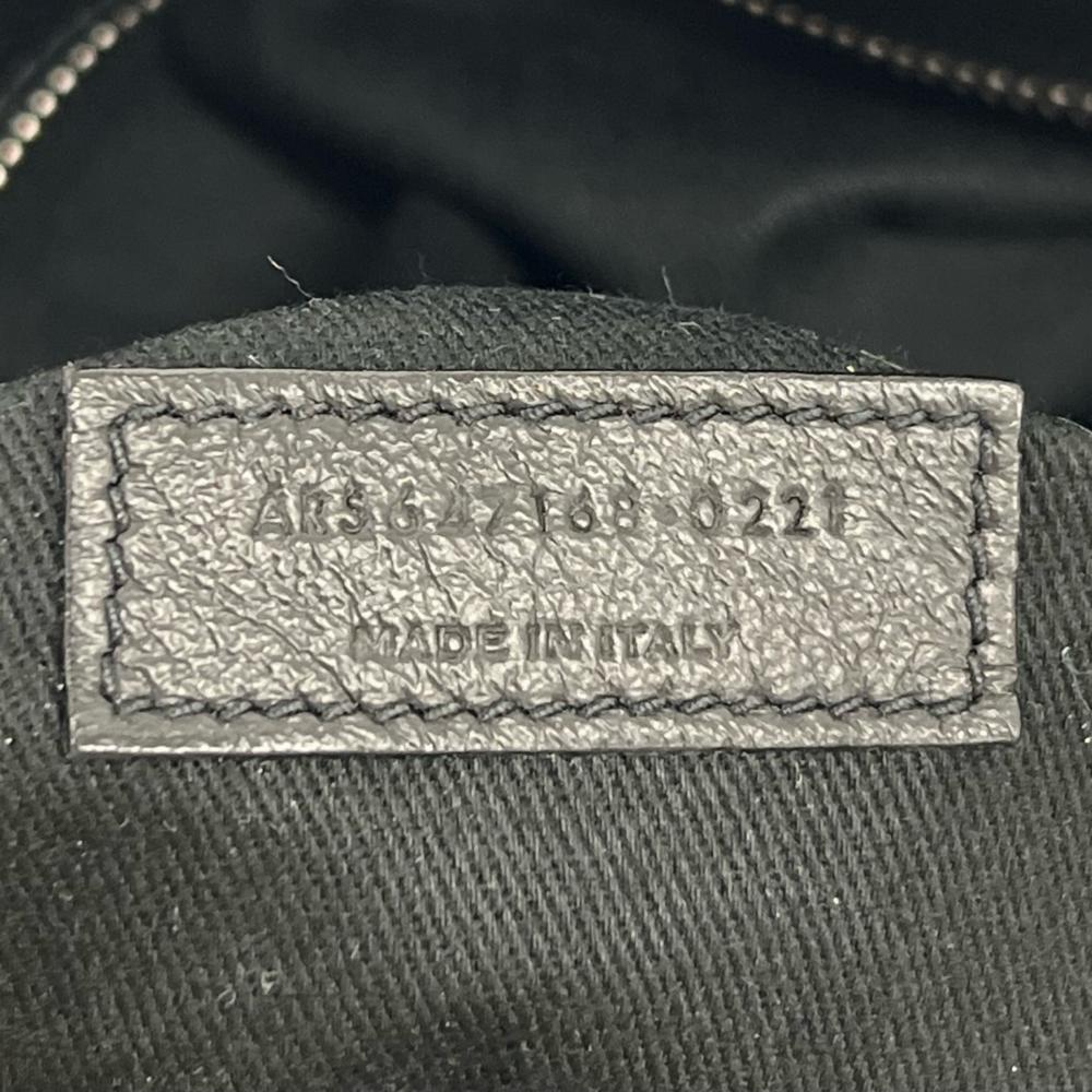 SAINT LAURENT PARIS サンローランパリ トートバッグ サック・ド・ジュール 大容量 647168 レザー ブラック 黒 レディース【中古品】