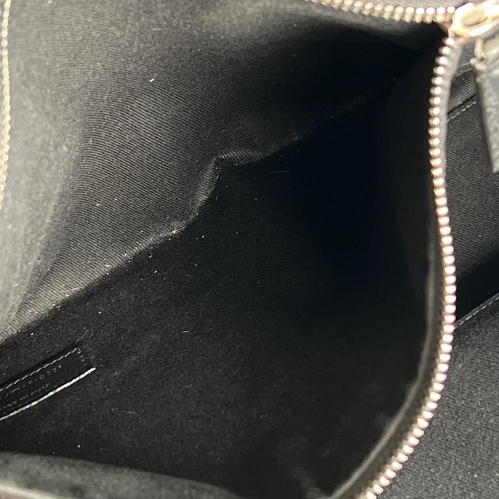SAINT LAURENT PARIS サンローランパリ トートバッグ サック・ド・ジュール 大容量 647168 レザー ブラック 黒 レディース【中古品】
