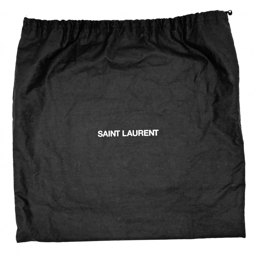SAINT LAURENT PARIS サンローランパリ リュック ルル バックパック キルティング 鞄 かばん 487220 パテントレザー ブラック 黒 シルバー金具 レディース【中古品】