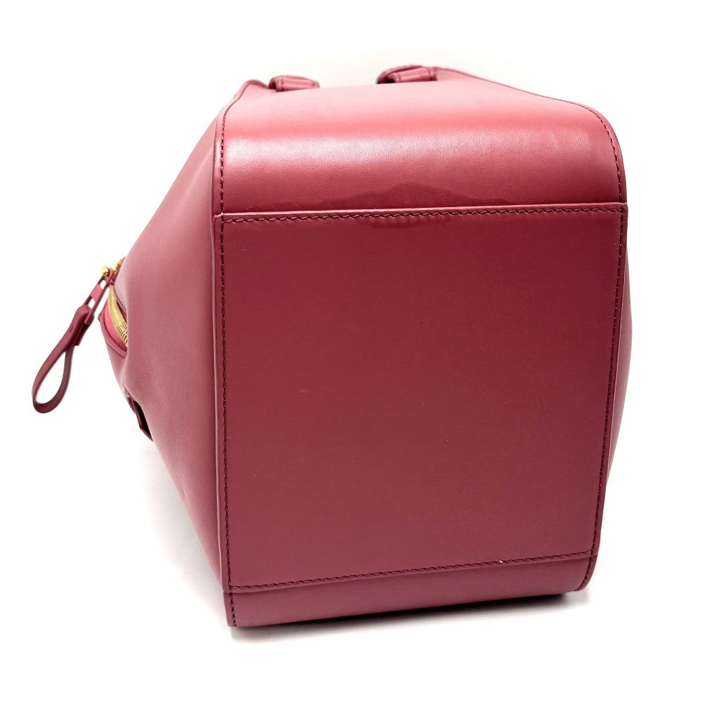 【開店SALE】 LOEWE ロエベ 2WAY ハンモックバッグコンパクト ショルダーバッグ ハンドバッグ レザー かばん 鞄 A538H13X02 カーフ ピンクパープル ゴールド金具 レディース【中古品】