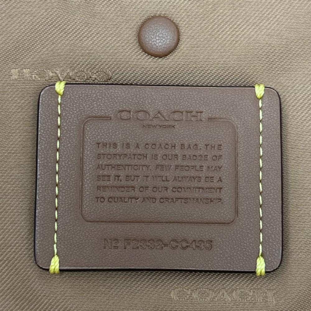 COACH コーチ ショルダーバッグ ケリー キーホルダー付き CC435 レザー ブラック 黒 ゴールド金具 レディース【中古品】