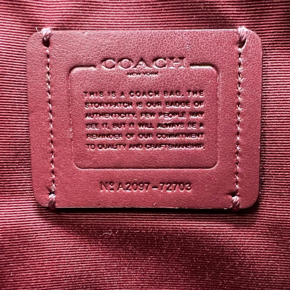 COACH コーチ ショルダーバッグ ジェス メッセンジャー 72703 レザー ピンク ゴールド金具 レディース【中古品】