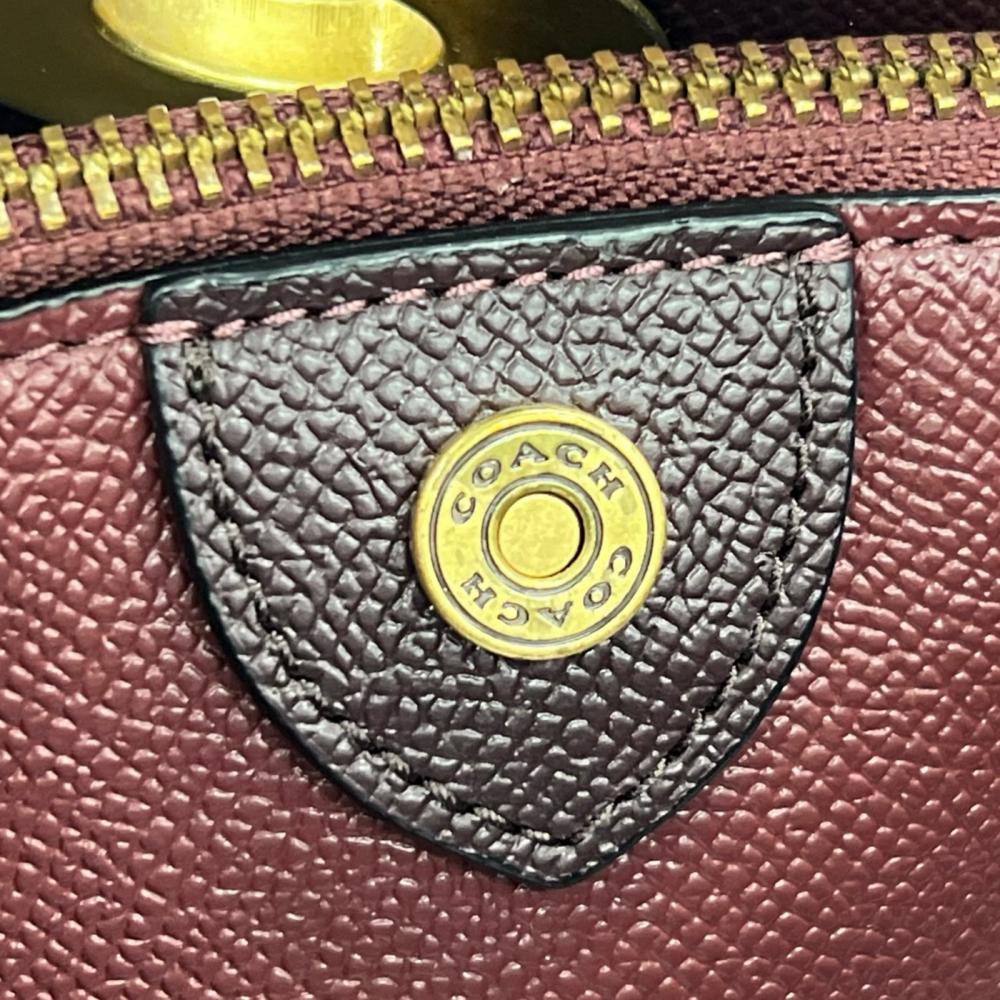 COACH コーチ ショルダーバッグ ウィロウ 2WAY C2620 レザー ブラック 黒 ゴールド金具 レディース【中古品】