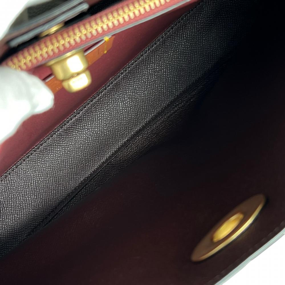 COACH コーチ ショルダーバッグ ウィロウ 2WAY C2620 レザー ブラック 黒 ゴールド金具 レディース【中古品】