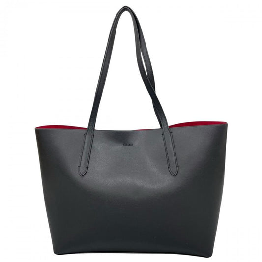 COACH コーチ トートバッグ アベニュー コーチロゴ バイカラー F31535 ブラック 黒 レッド 赤 レディース【中古品】