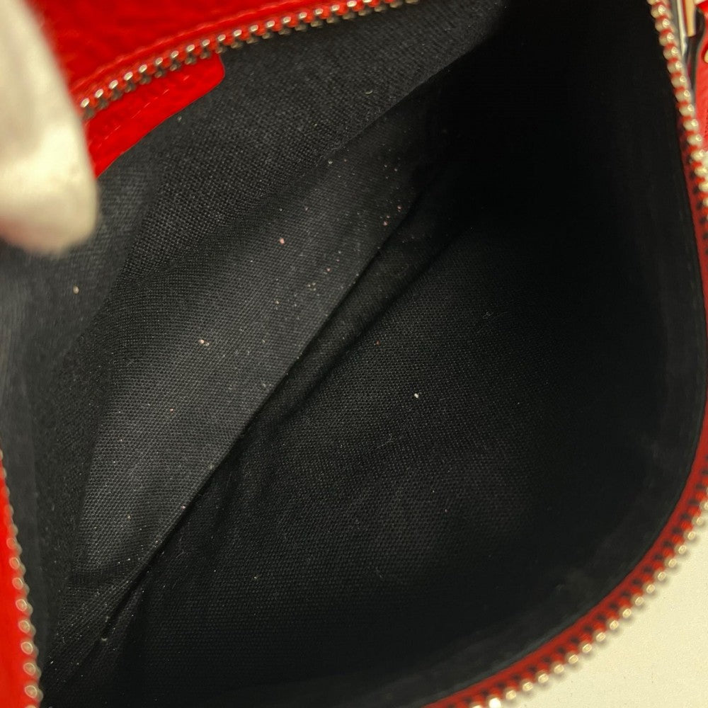 BURBERRY バーバリー ショルダーバッグ キャンバス レザー マルチカラー シルバー金具 レディース【中古品】