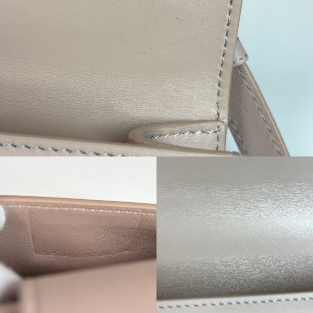 Christian Dior クリスチャンディオール ショルダーバッグ 30 モンテーニュ イーストウエスト 30 Montaigne East-West CDロゴ カーフ ピンク ゴールド金具 レディース【中古品】