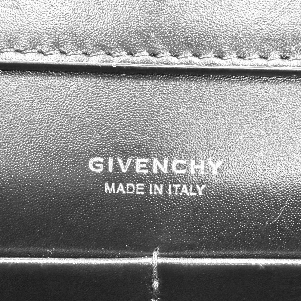 GIVENCHY ジバンシィ ショルダーバッグ 4G スモールチェーンバッグ ジバンシー BB50HEB15S レザー ブラック 黒 シルバー金具 レディース【中古品】