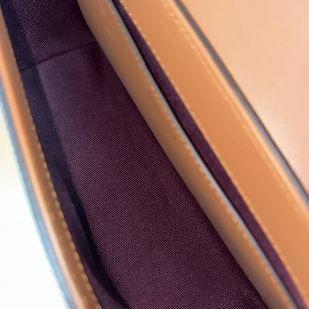BURBERRY バーバリー ショルダーバッグ ヴィンテージチェック 8066226 PVCコーティングキャンバス ベージュ ゴールド金具 レディース【中古品】