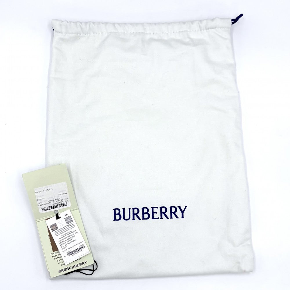 BURBERRY バーバリー ショルダーバッグ ヴィンテージチェック 8066226 PVCコーティングキャンバス ベージュ ゴールド金具 レディース【中古品】