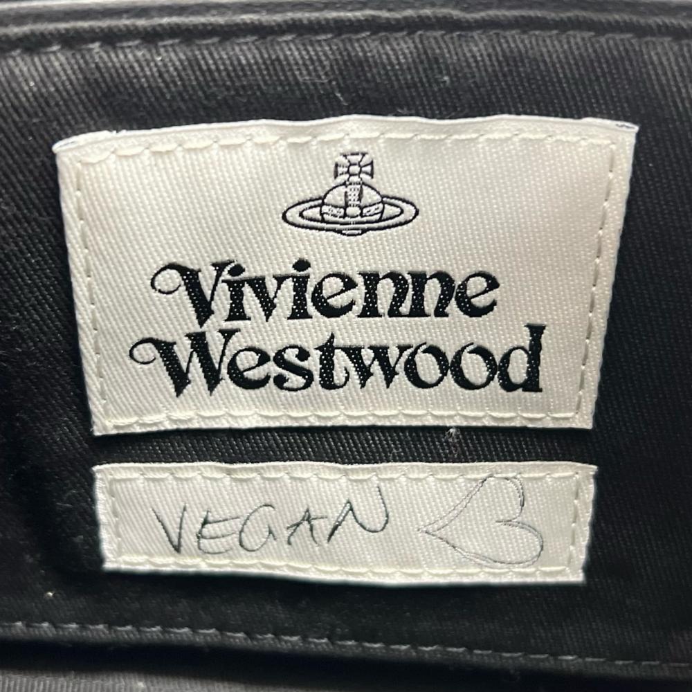 Vivienne Westwood ヴィヴィアンウエストウッド ショルダーバッグ ANNIE カメラバッグ 43030036 レザー ブラック 黒 シルバー金具 レディース【中古品】
