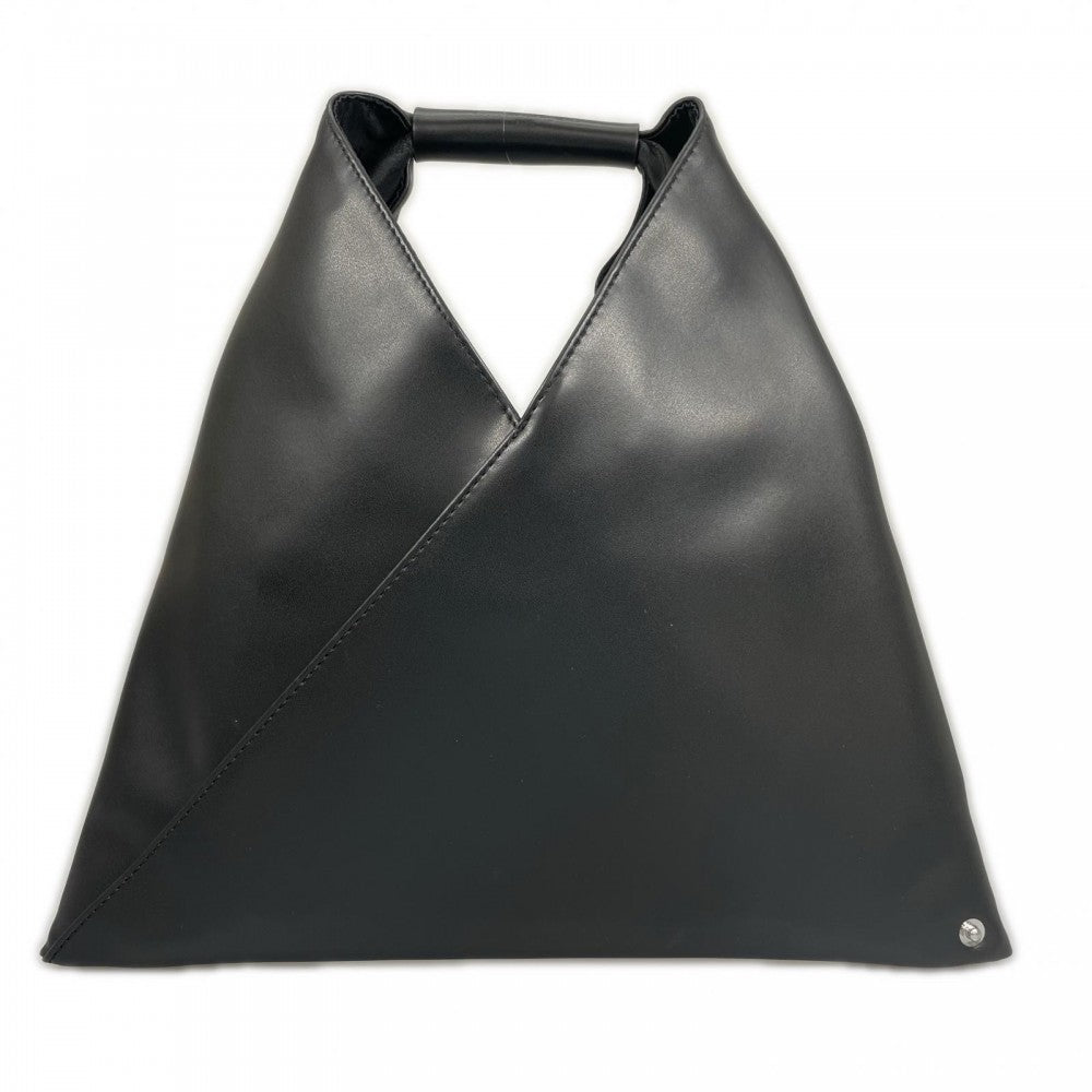 MAISON MARGIELA メゾンマルジェラ ハンドバッグ SB6WD0013 合成皮革 ブラック 黒 レディース【中古品】